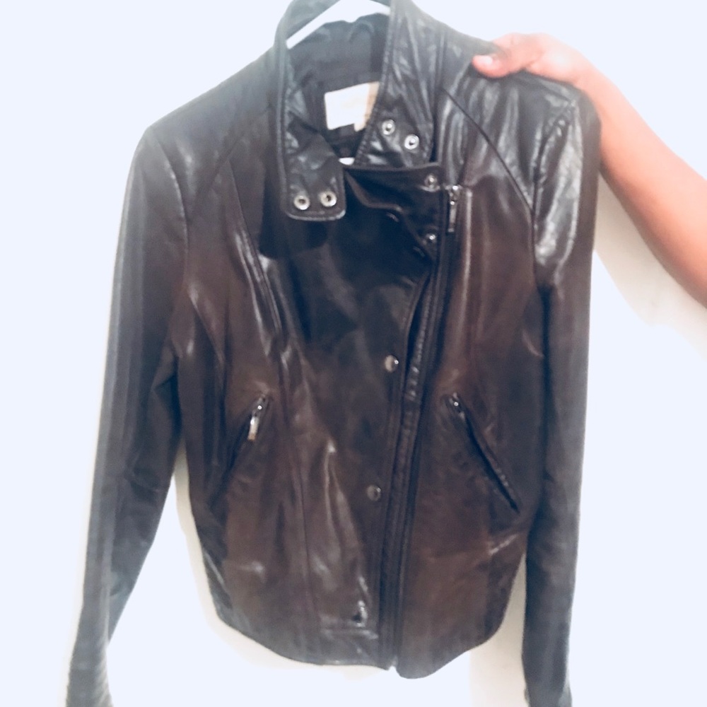 Leather jacket